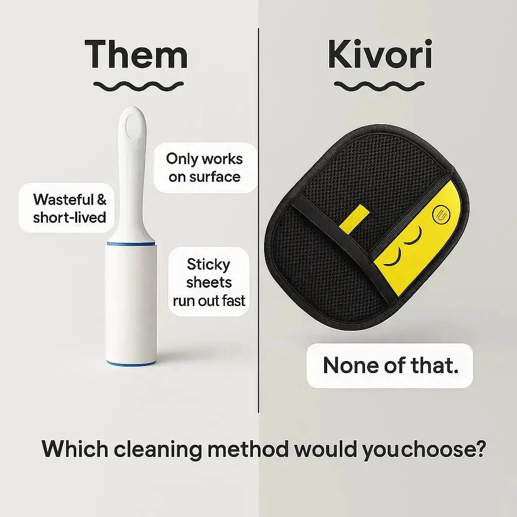 Electrostatic Gloves - Pet Hair Removal